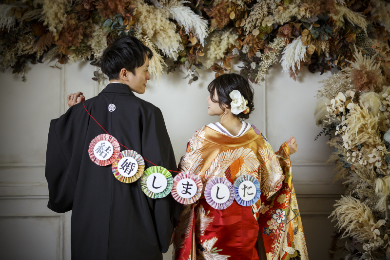 一日で叶います◎【和装スタジオ&洋装ロケーション】