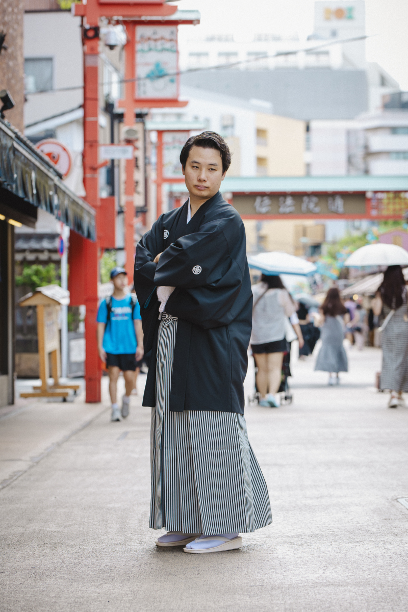 新郎様のソロショット