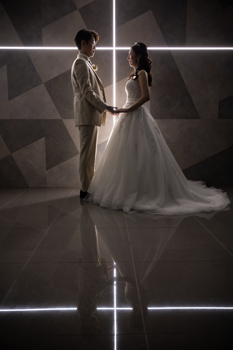 床の反射が幻想的