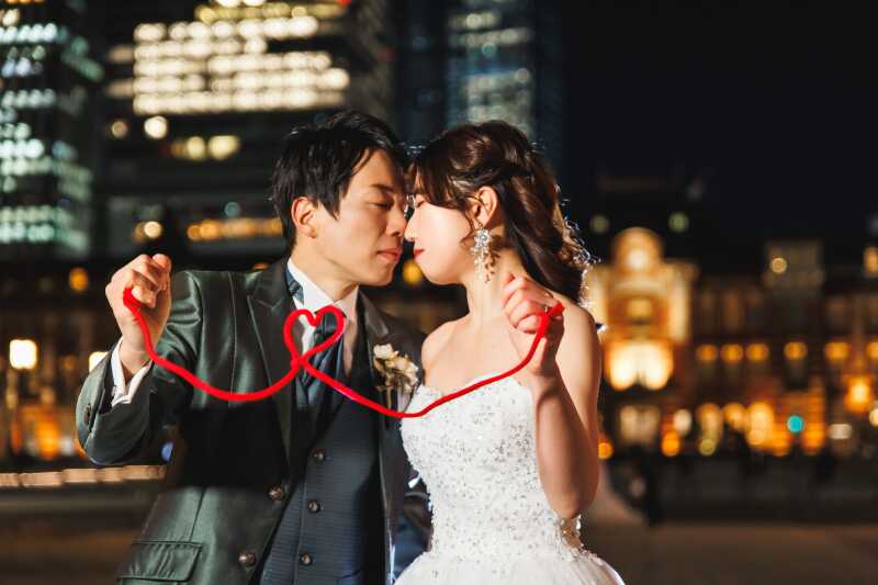 ふたりの愛、まるごとハートに