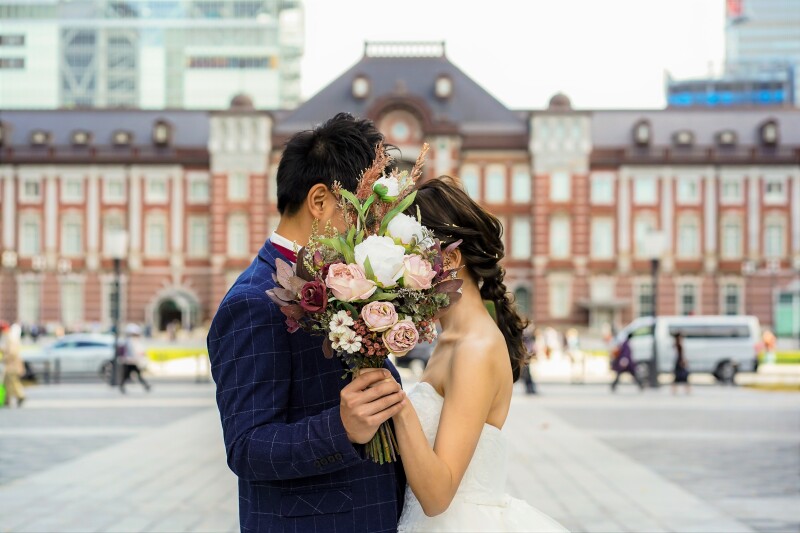 ブーケを主役に