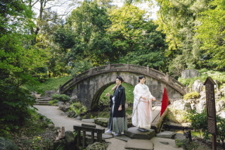 昼の和装ロケーションと夜の洋装ロケーション♪