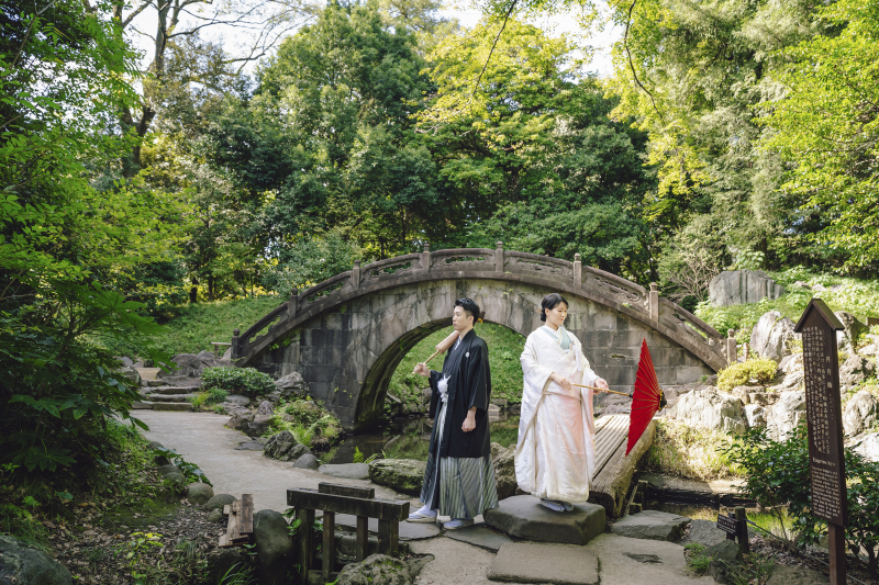 昼の和装ロケーションと夜の洋装ロケーション♪
