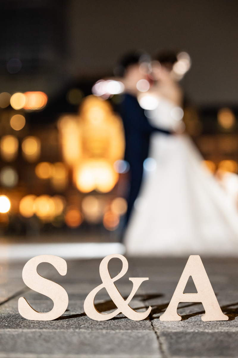 イニシャルオブジェで