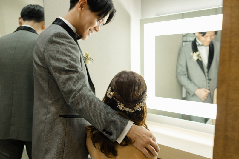 撮影前の素敵シーン