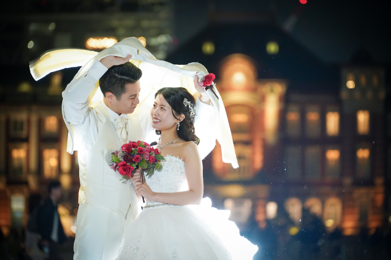 ジャケットを使用してのポージング