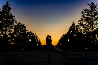 日没から始まる幻想的な夜ロケ！東京駅周辺で洋装前撮りを楽しむ限定プラン