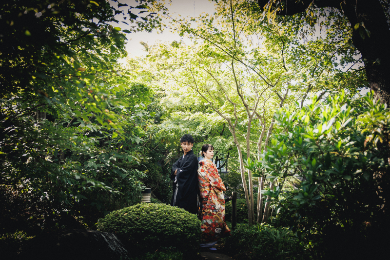 和装でカッコよく。