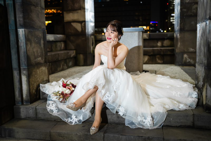 お座りショット