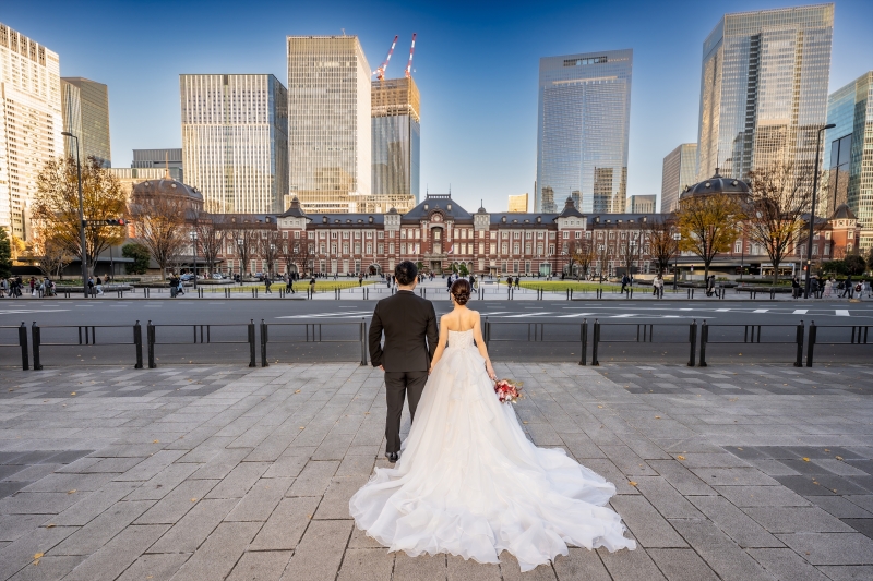 スタジオ付き!昼間の洋装ロケで趣味も取り入れた素敵な1枚を♪