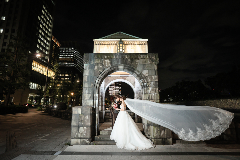 和田倉門でもベールカット