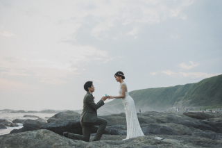 新婦ヘアメイク込み！城ヶ島ロケとスタジオ撮影で残す特別なウェディングフォト