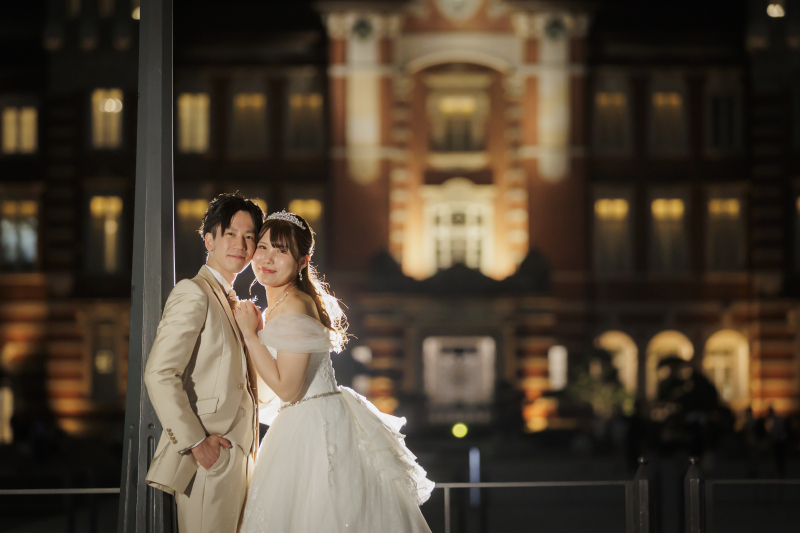 夜ロケーション撮影開始