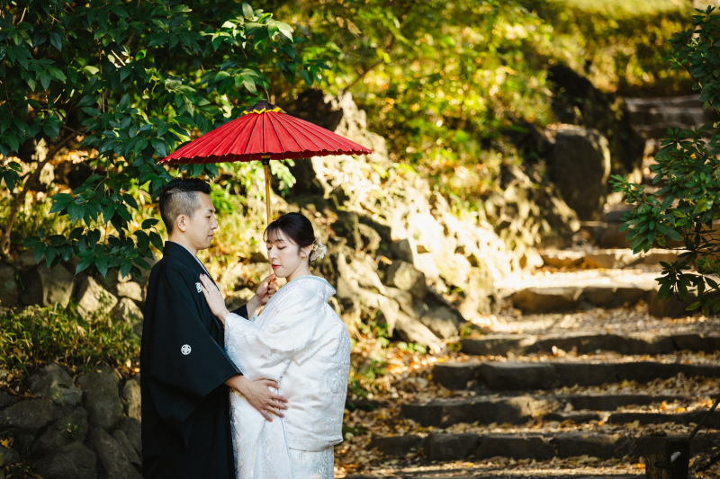 番傘が映えますね