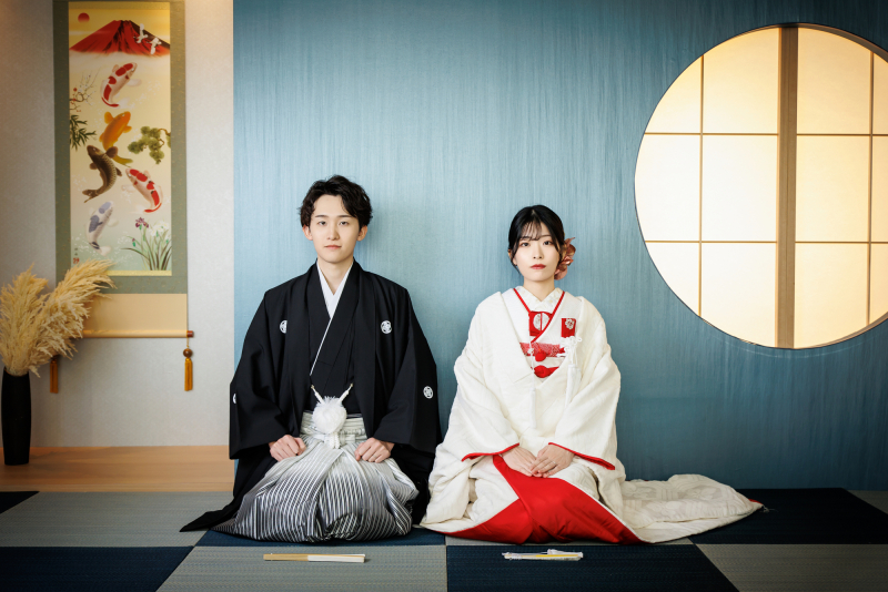 和装にお召し替え