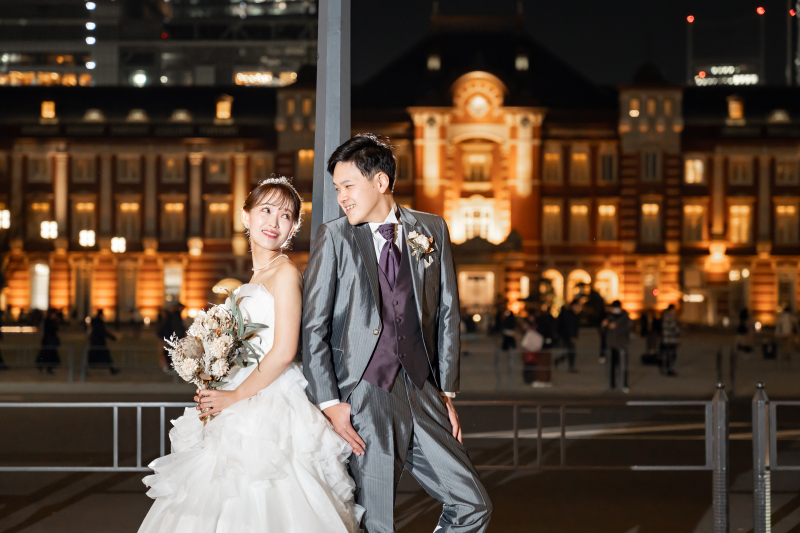 まずは東京駅から撮影スタート★