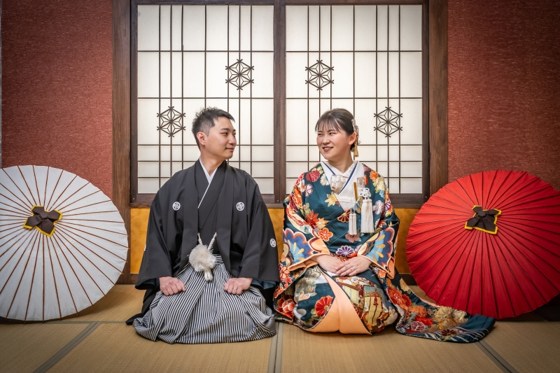 まずは和装から!