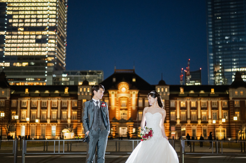 視線を合わせて