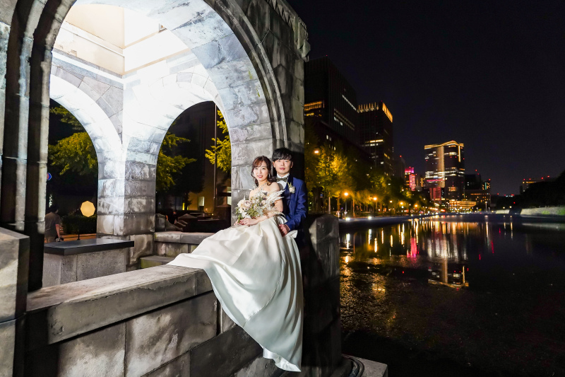 夜の和田倉門♪