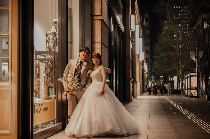 夜の街をふたりで