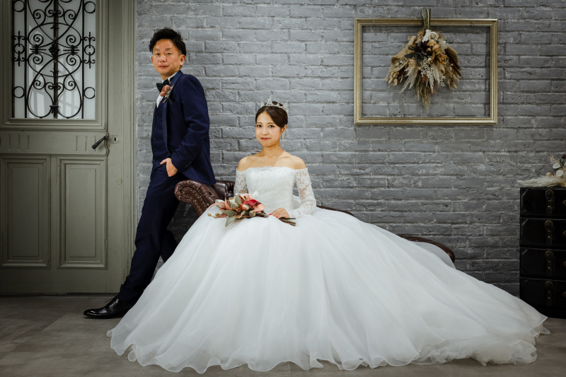 まるっと寄り添う二人