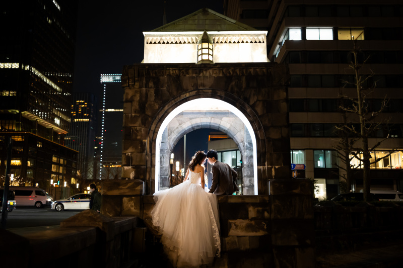 おでこをコツンと◆