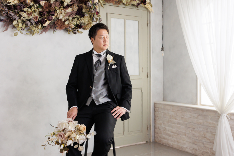 新郎様ソロショット