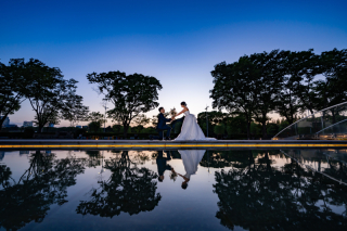 【夕景 × 和田倉噴水公園】夜3ロケーション撮影♡