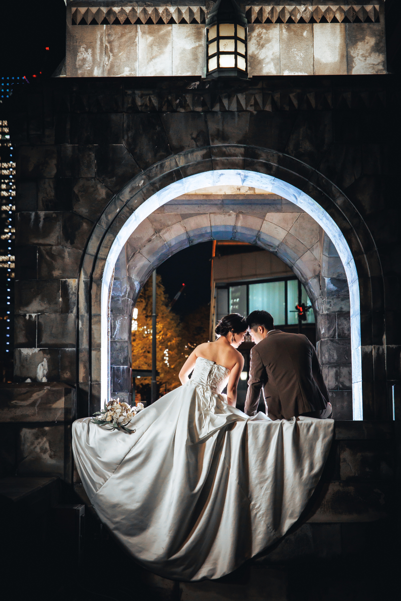 寄り添うお二人