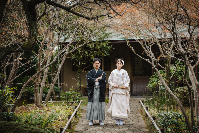 目白庭園に到着!