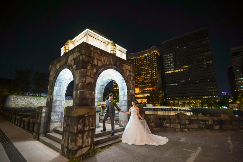 和田倉門の段差を利用してのショット♪