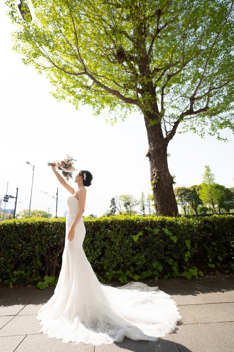 ご新婦様のソロショット♪