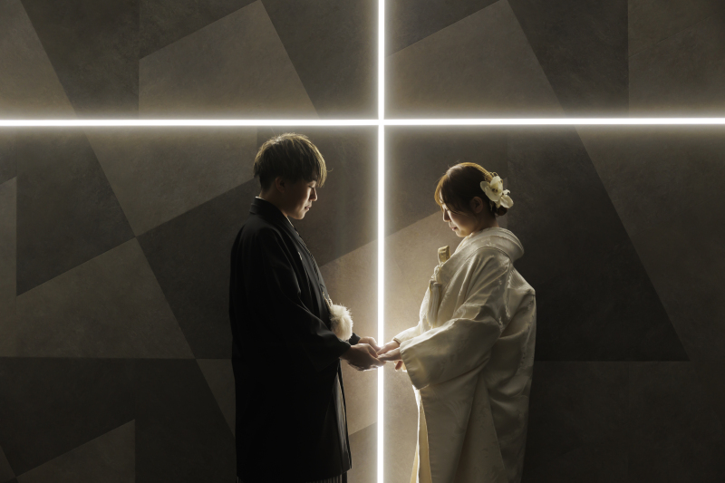 期間限定!夕景オプション付き、和装スタジオ×洋装夜3ロケの贅沢プラン