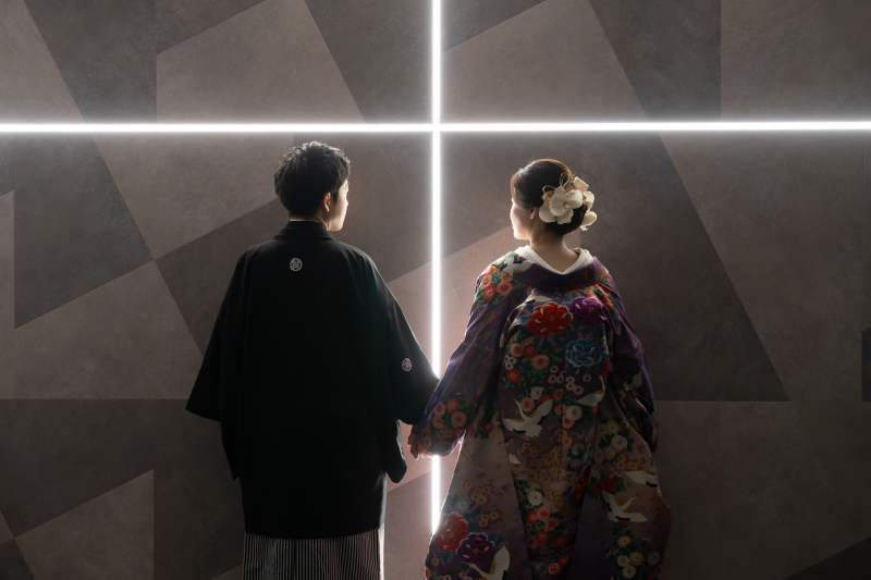 十字LEDで後ろ姿