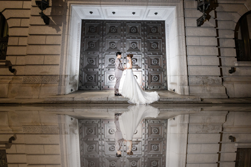 明治安田生命館でのリフレクションショット★