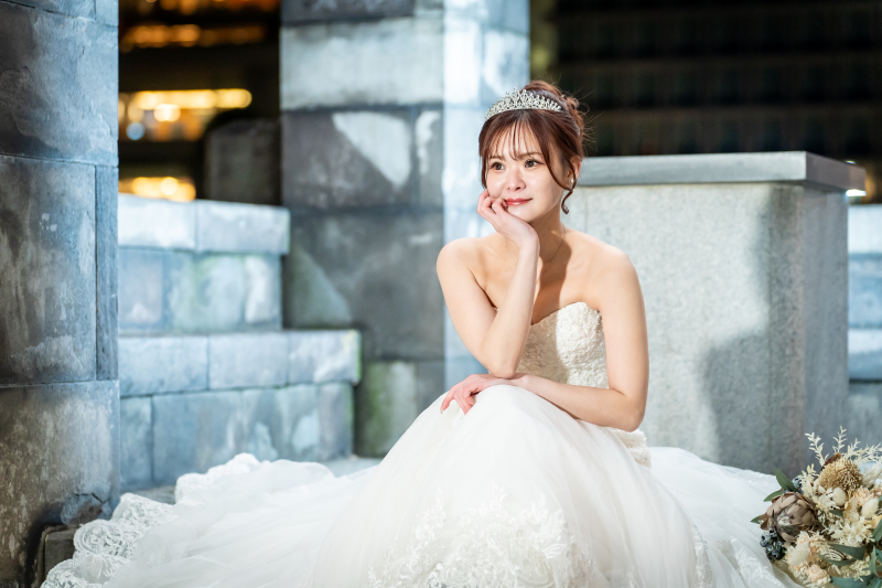 新婦様のソロショット♥