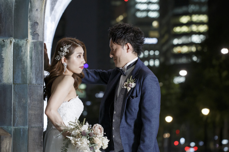 壁ドンっ!ポーズも