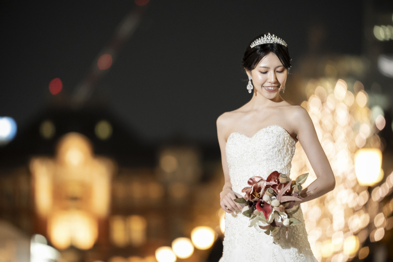 新婦様のソロショット