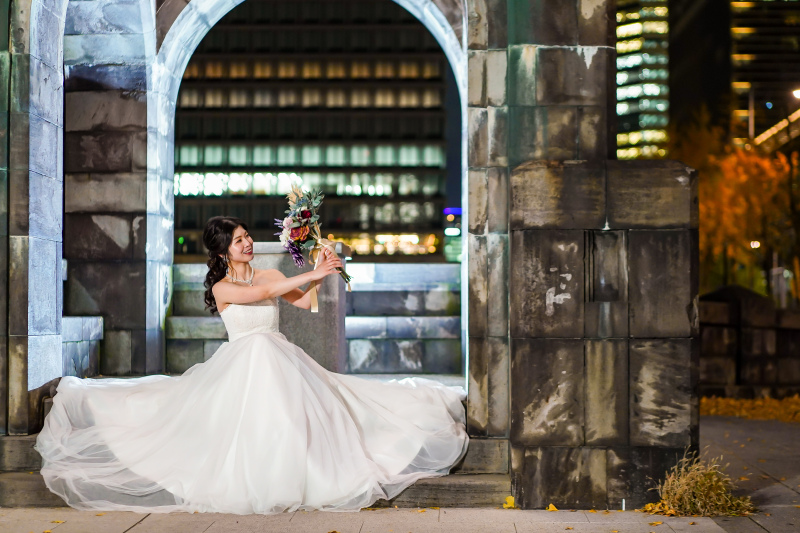 ご新婦様のソロショット