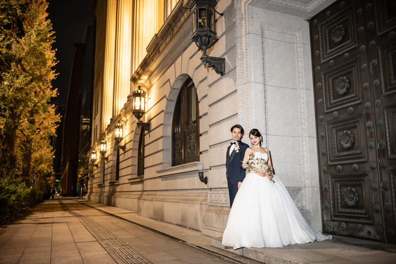 明治安田生命館の壁面で