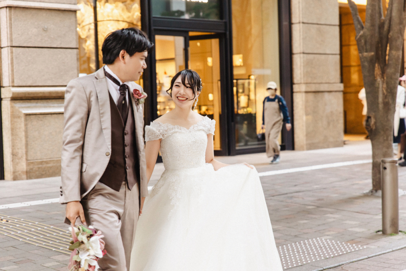 カジュアルにお散歩