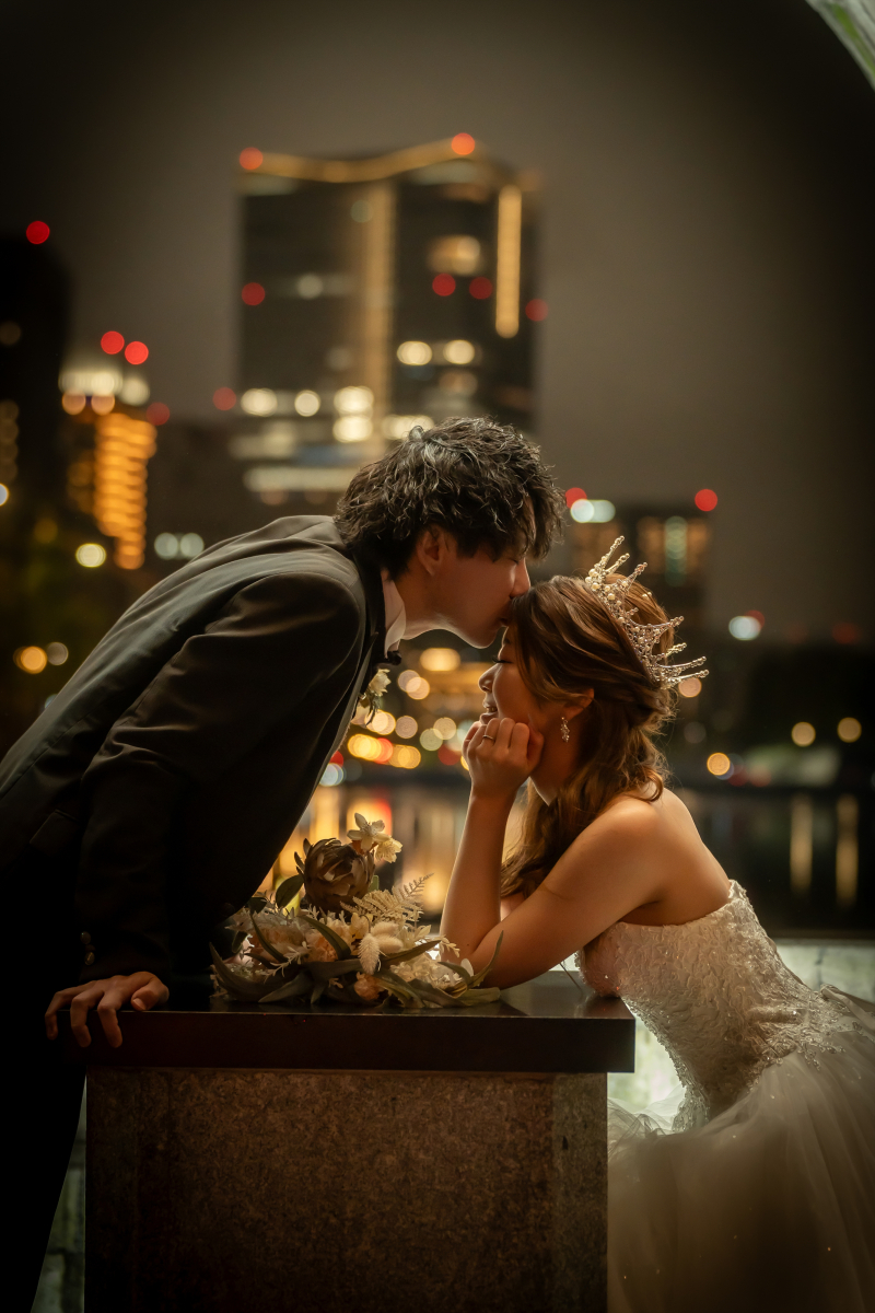 おでこ♡こつん