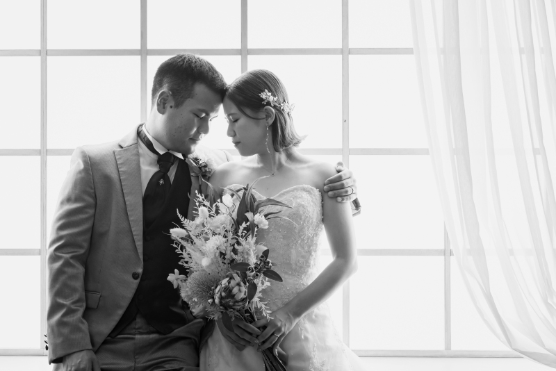 シックなモノクロ写真