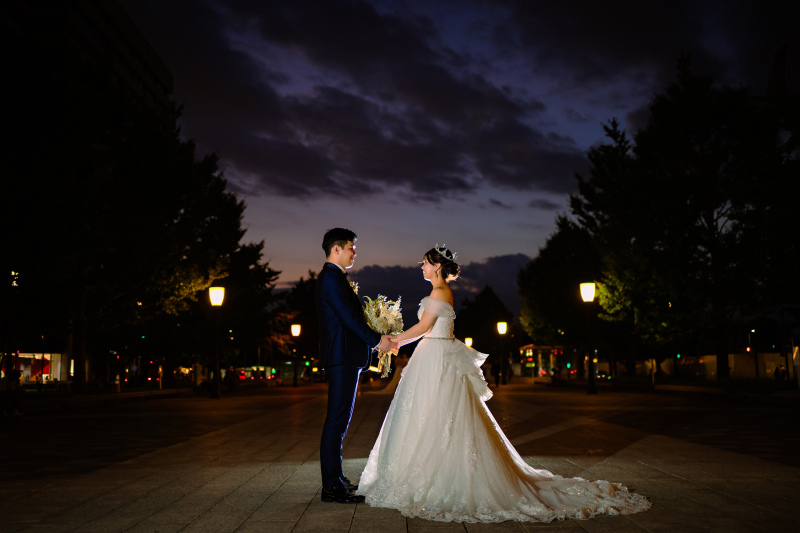 夜のまちデート♡