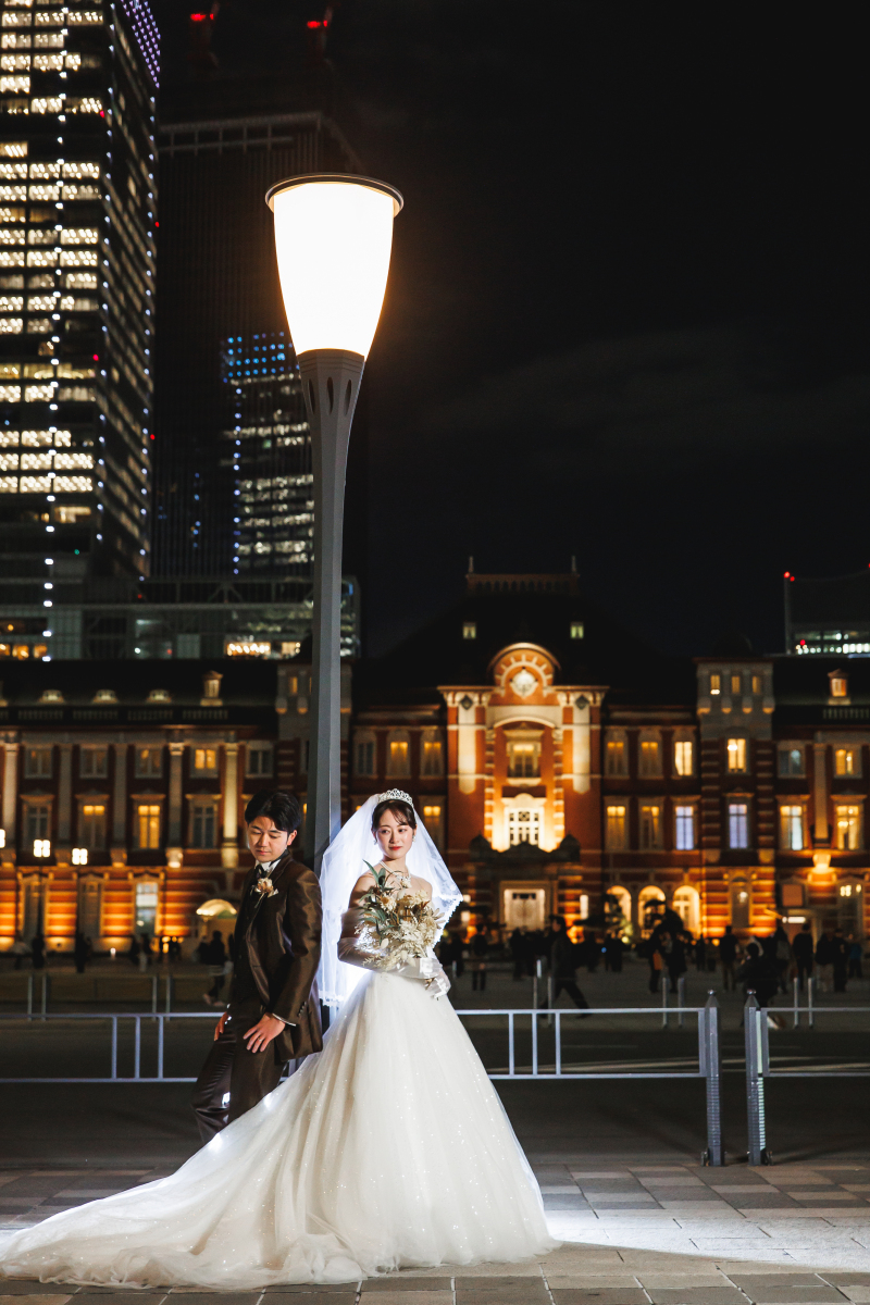 持ち込みベールで街灯カット♪