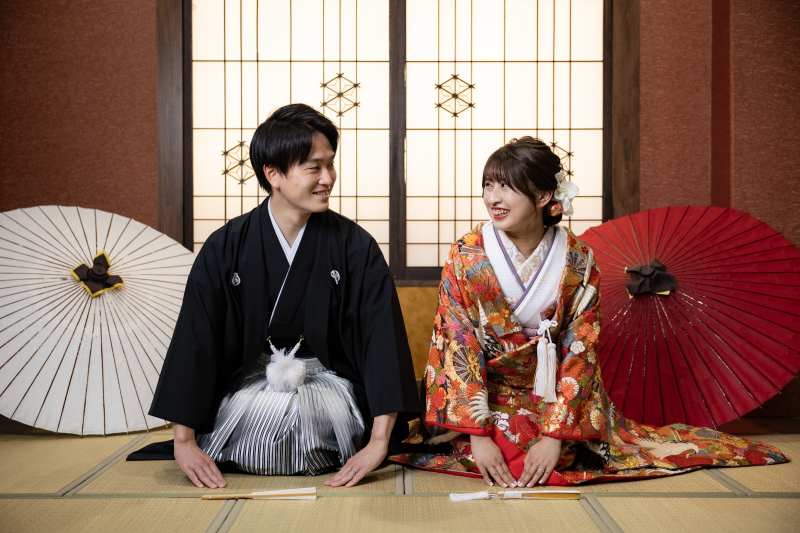 お辞儀ショット