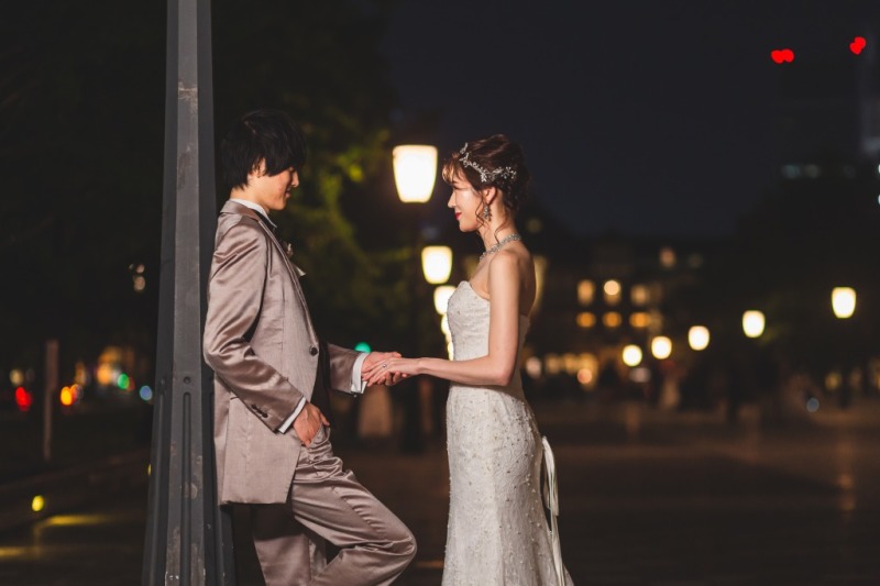 エスコート風ショット