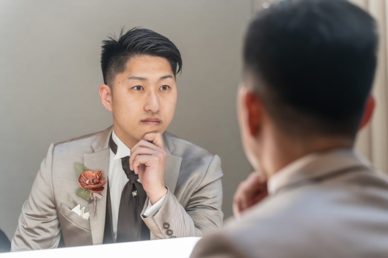 視線の先には、愛しい君