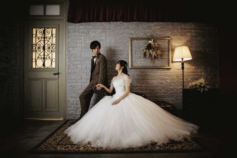 シックなスタジオで