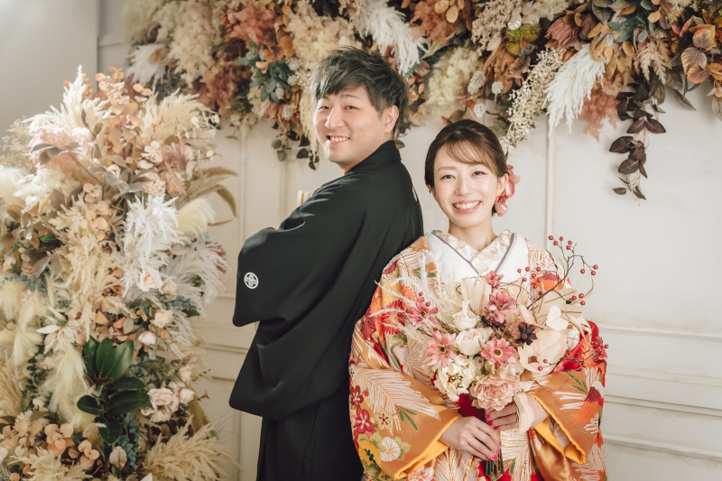 和装スタジオ撮影から